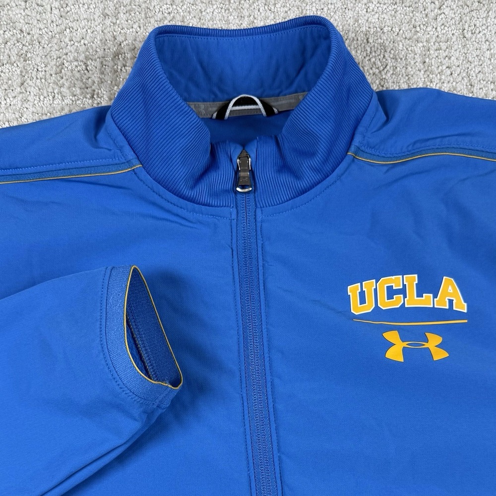Under Armour Men's Medium UCLA Bruins Blue 3/4 Zip Pullover